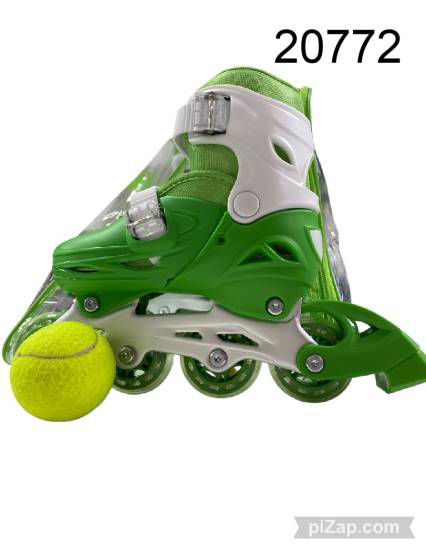 Imagen de PATIN ROLLER 28-32 CON ESTUCHE VERDE 6.25